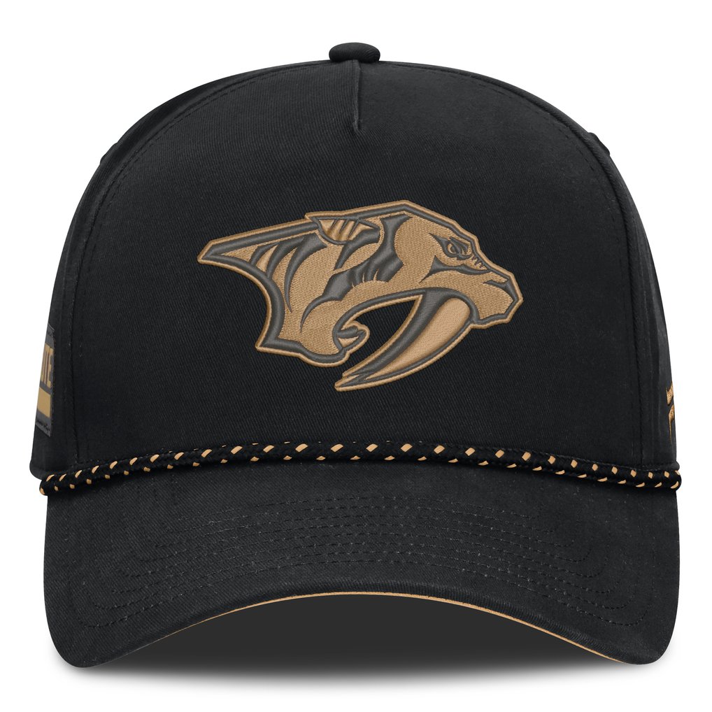  Nashville Predators Fanatics Military Appreciation Authentic Pro A-Frame Adjustable Hat - Black
